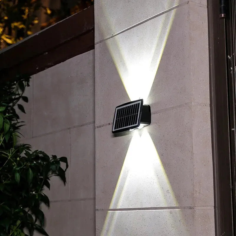 SunGlare - Solar Outdoor Wall Lamp