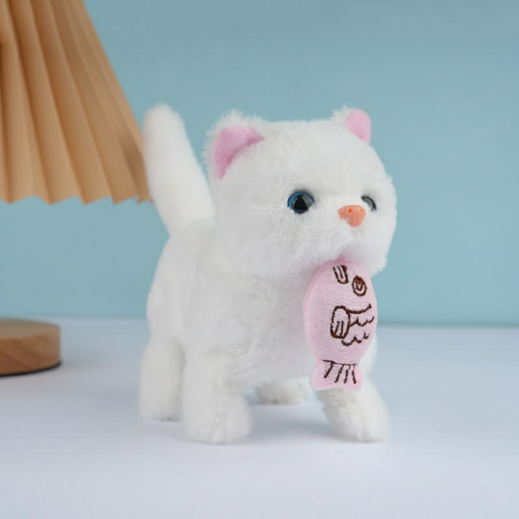 Speelgoed Interactieve Pluche Robot Kat Realistische Perzische