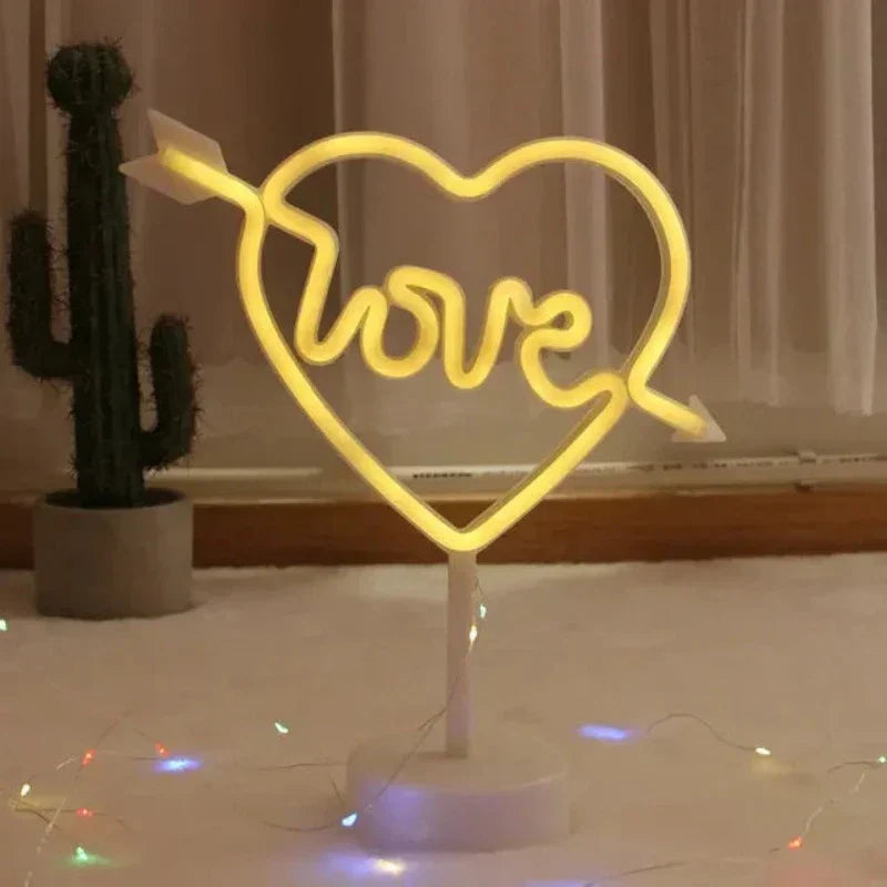NeonGlow - Kleurrijke Neonlamp – Creatieve LED Decoratie
