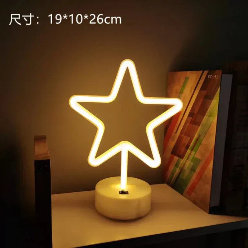NeonGlow - Kleurrijke Neonlamp – Creatieve LED Decoratie