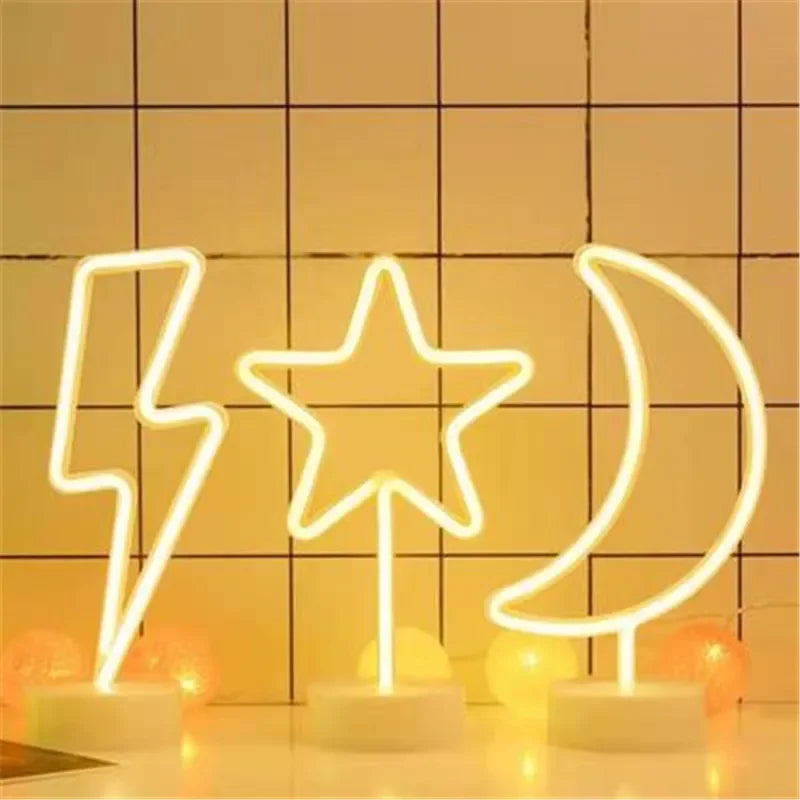NeonGlow - Kleurrijke Neonlamp – Creatieve LED Decoratie