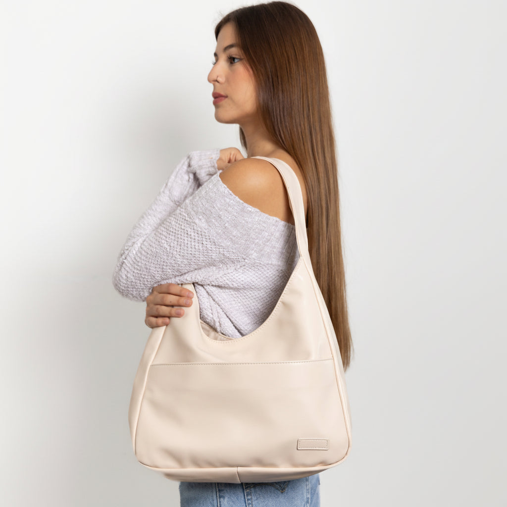 Shoulder Bag Stylish Durable Magnetic Zipper Closure