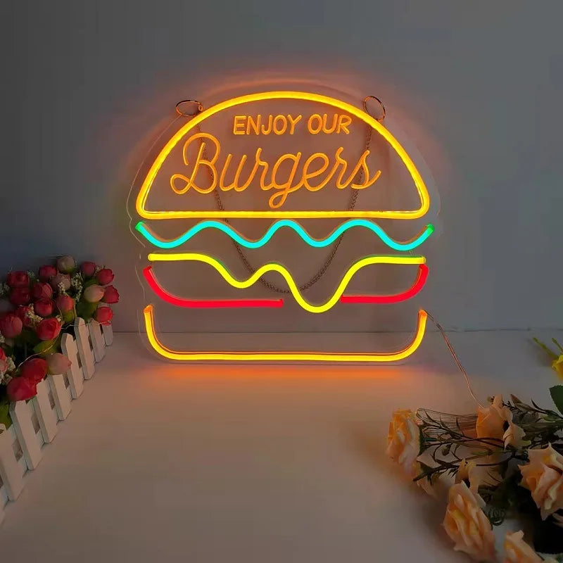 NeonTaco – LED Neonbord met Tacos Design | Sfeervolle Verlichting
