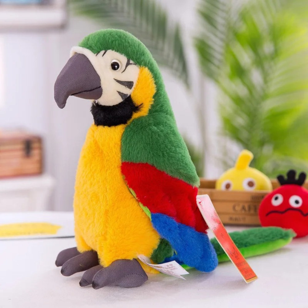 Interactive Talking Parrot Plush Toy Kids Repeat Voice - Image 6
