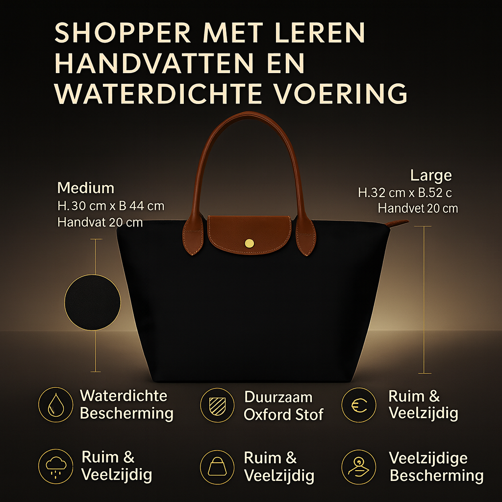 Borsa Tote Da Donna In Nylon Impermeabile Ampio Spazio