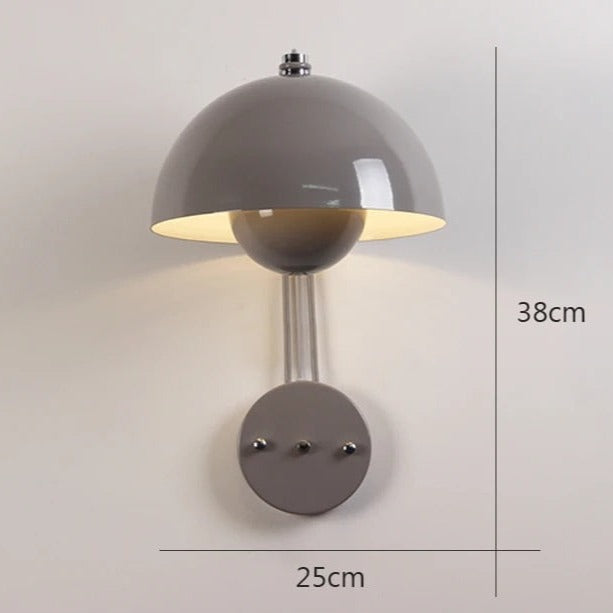 NightBud - Moderne Wandlamp met Paddenstoelontwerp