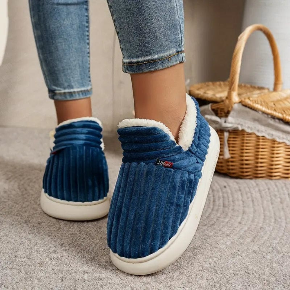Unisex Winter Slippers Cozy Soft Warmth Non-Slip Sole Family Friendly 3