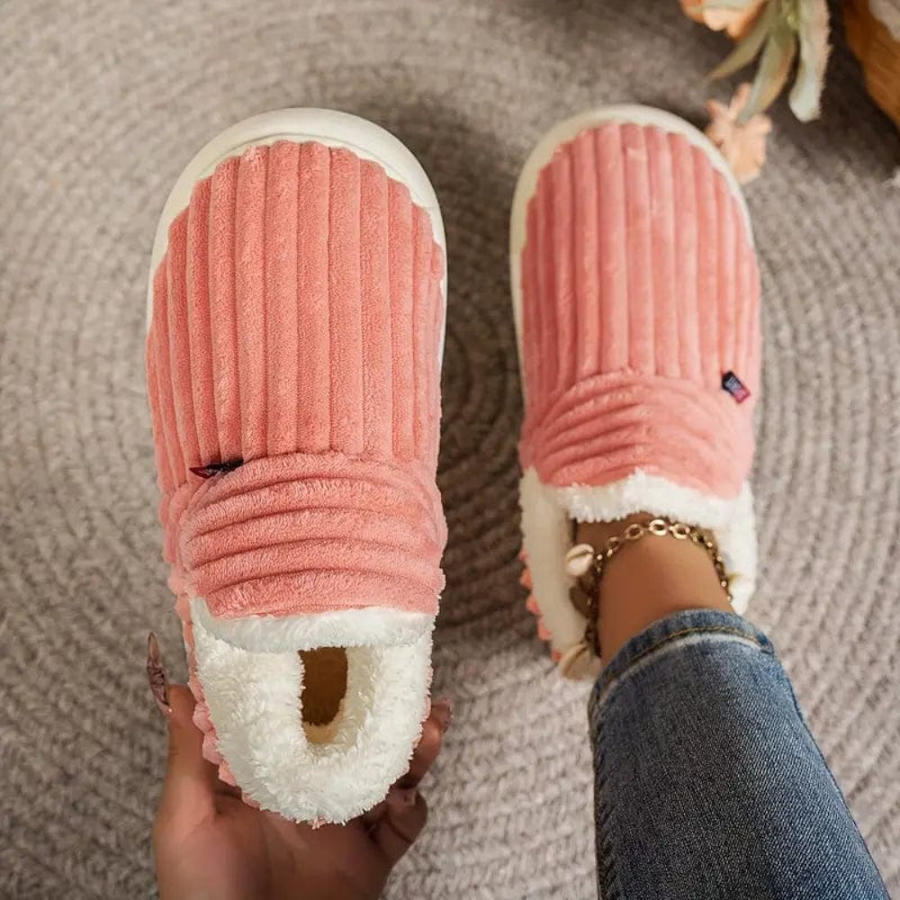 Unisex Winter Slippers Cozy Soft Warmth Non-Slip Sole Family Friendly 9