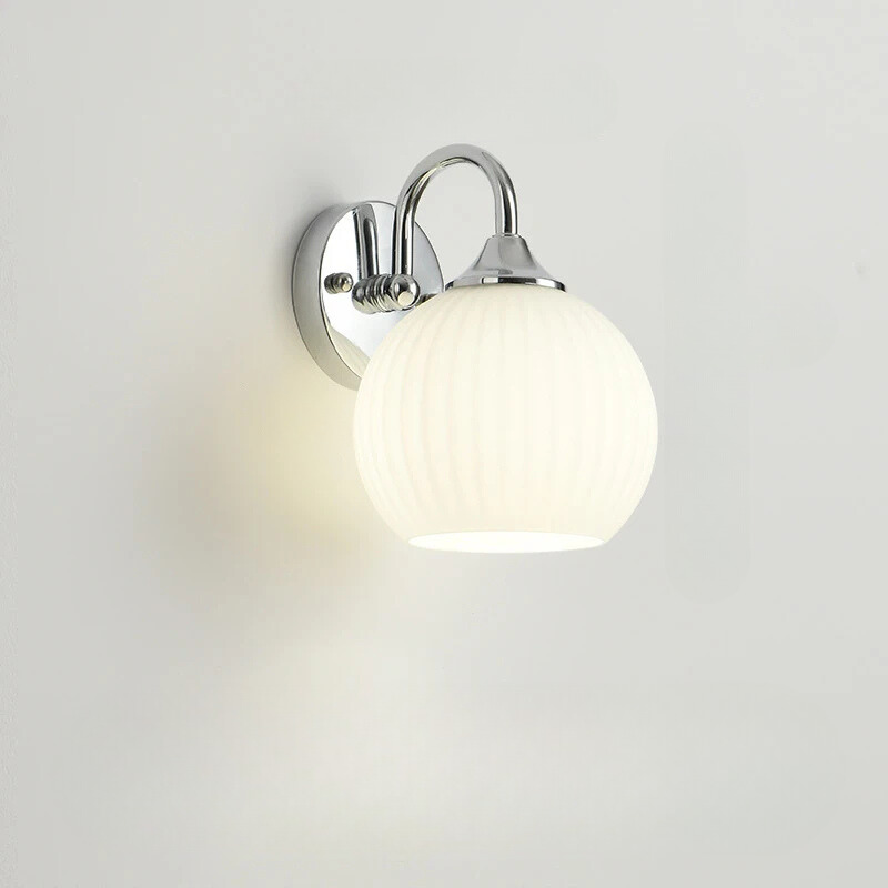 ModernWall - Nordic LED Wandlamp met Glazen Kap voor Sfeervolle Binnenverlichting