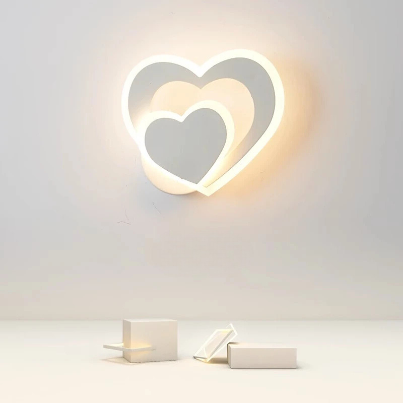 HeartWall Wandlamp - Creatieve LED Sfeerverlichting