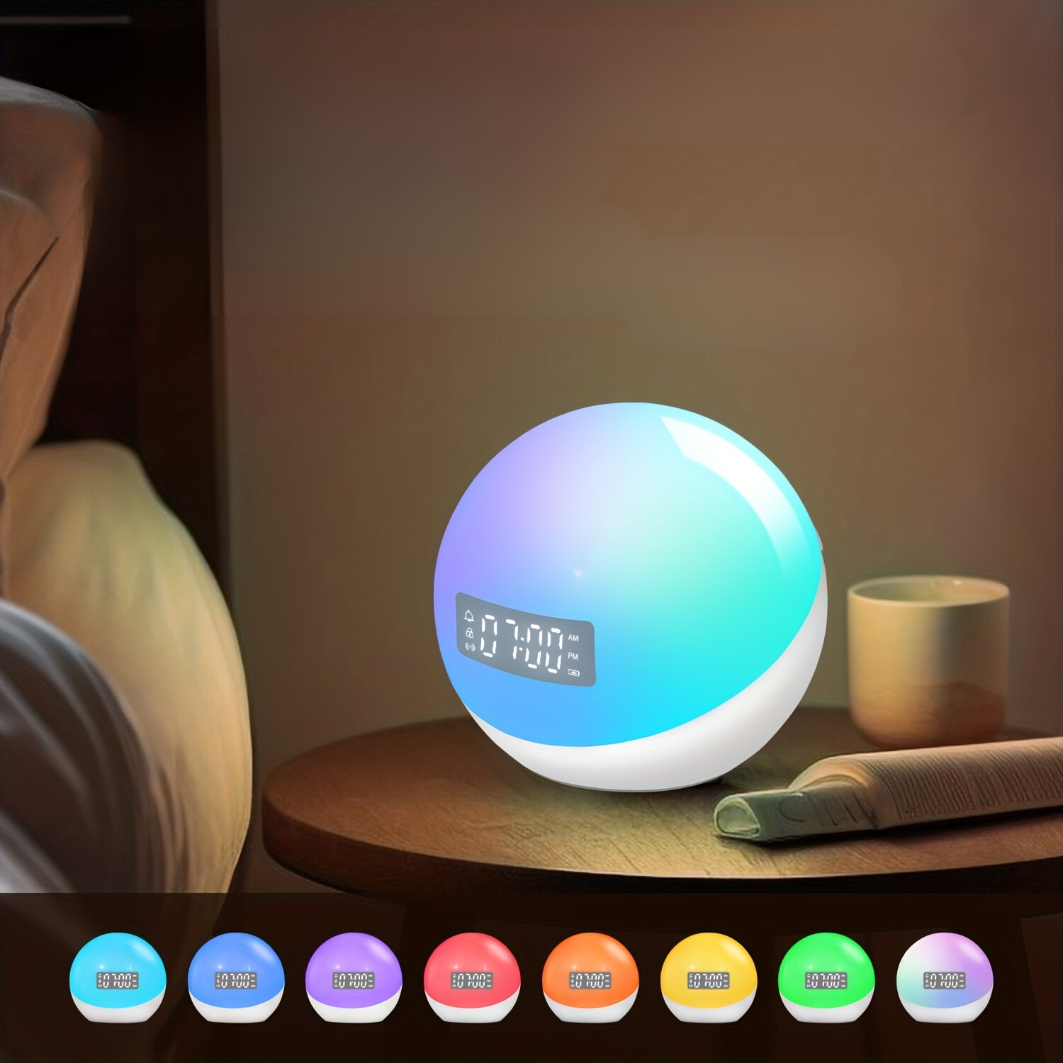WakeLight - Slimme Lamp met Wekker & Zonsopgang Simulatie