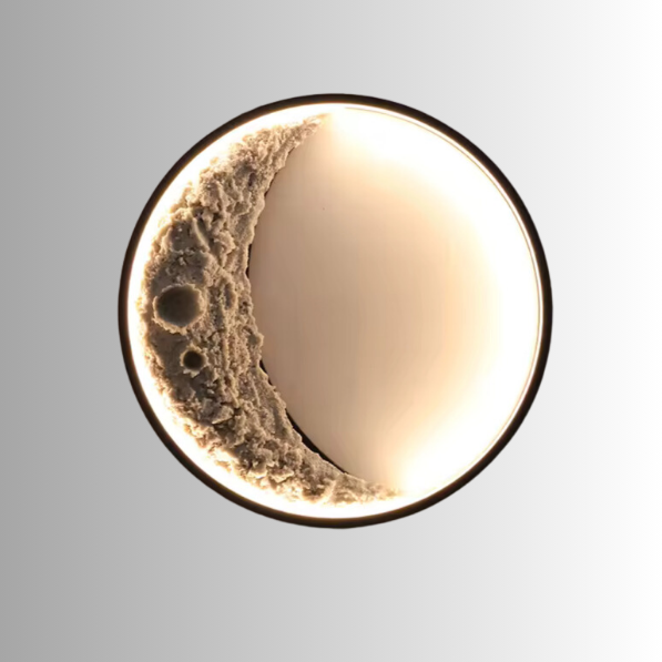 LunaGlow – 3D Maan Wandlamp voor een Magische Sfeer