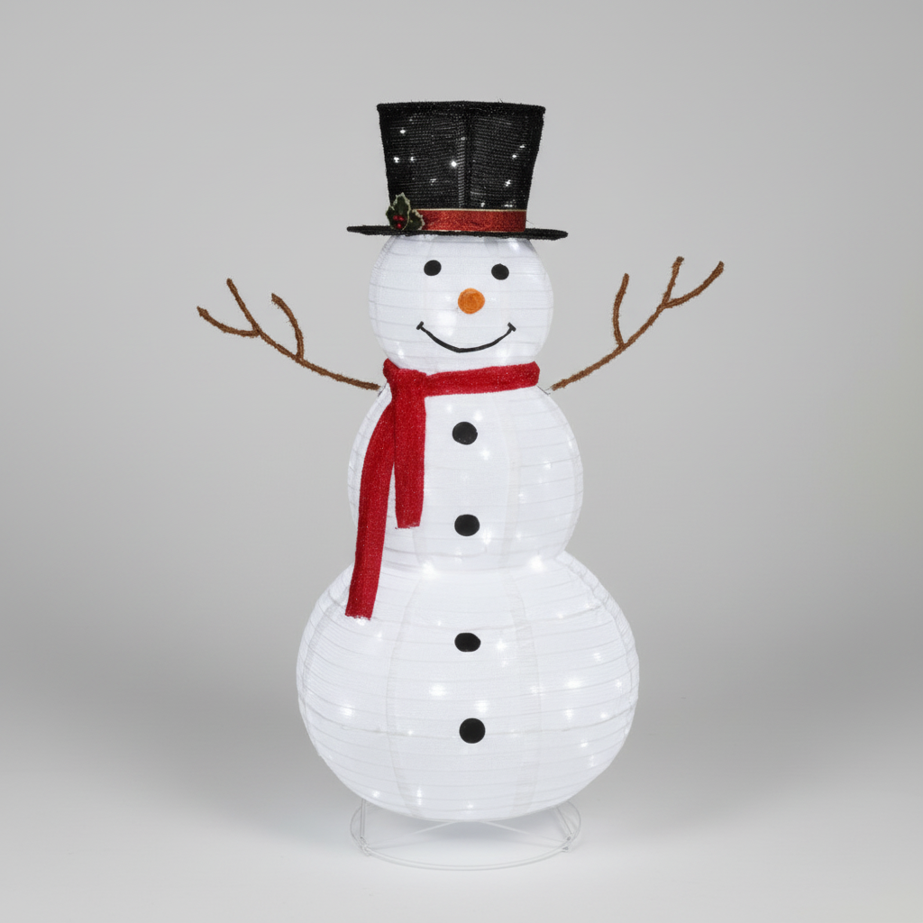 Lichtgevende Kerstman Tuindecoratie 90 LED Lichten