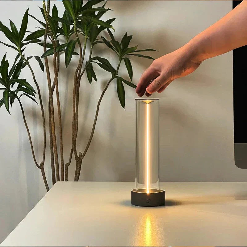 LumiSphere - Dimbare Touch Tafellamp met Minimalistisch LED Design
