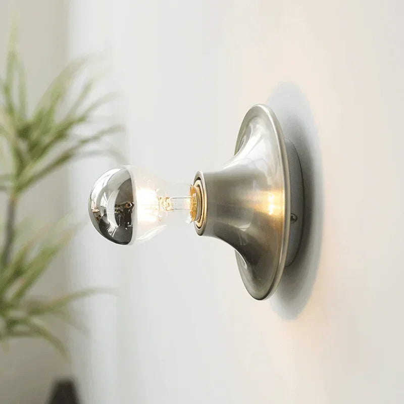 VintageGlow - Lámpara de varita retro con foco LED