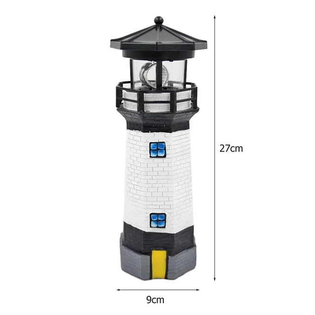 OceanGlow - Vuurtoren Zonne-LED Licht