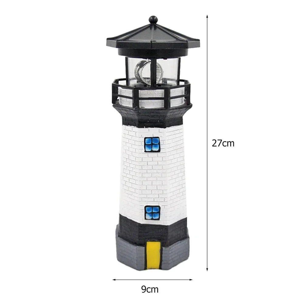 OceanGlow - Vuurtoren Zonne-LED Licht
