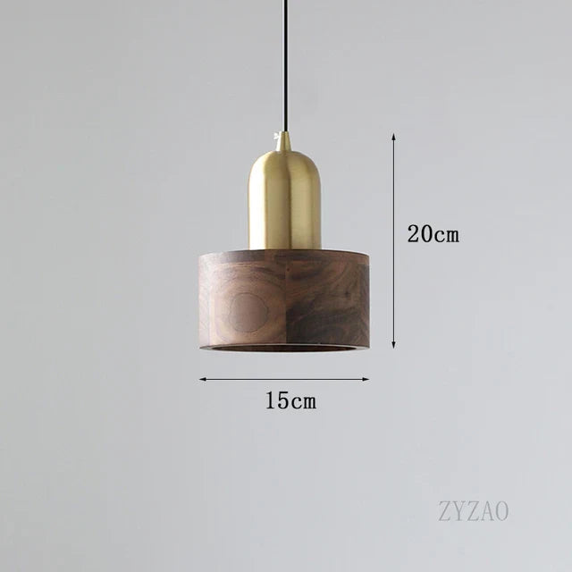 OakEcho - Eiken Houten Hanglamp