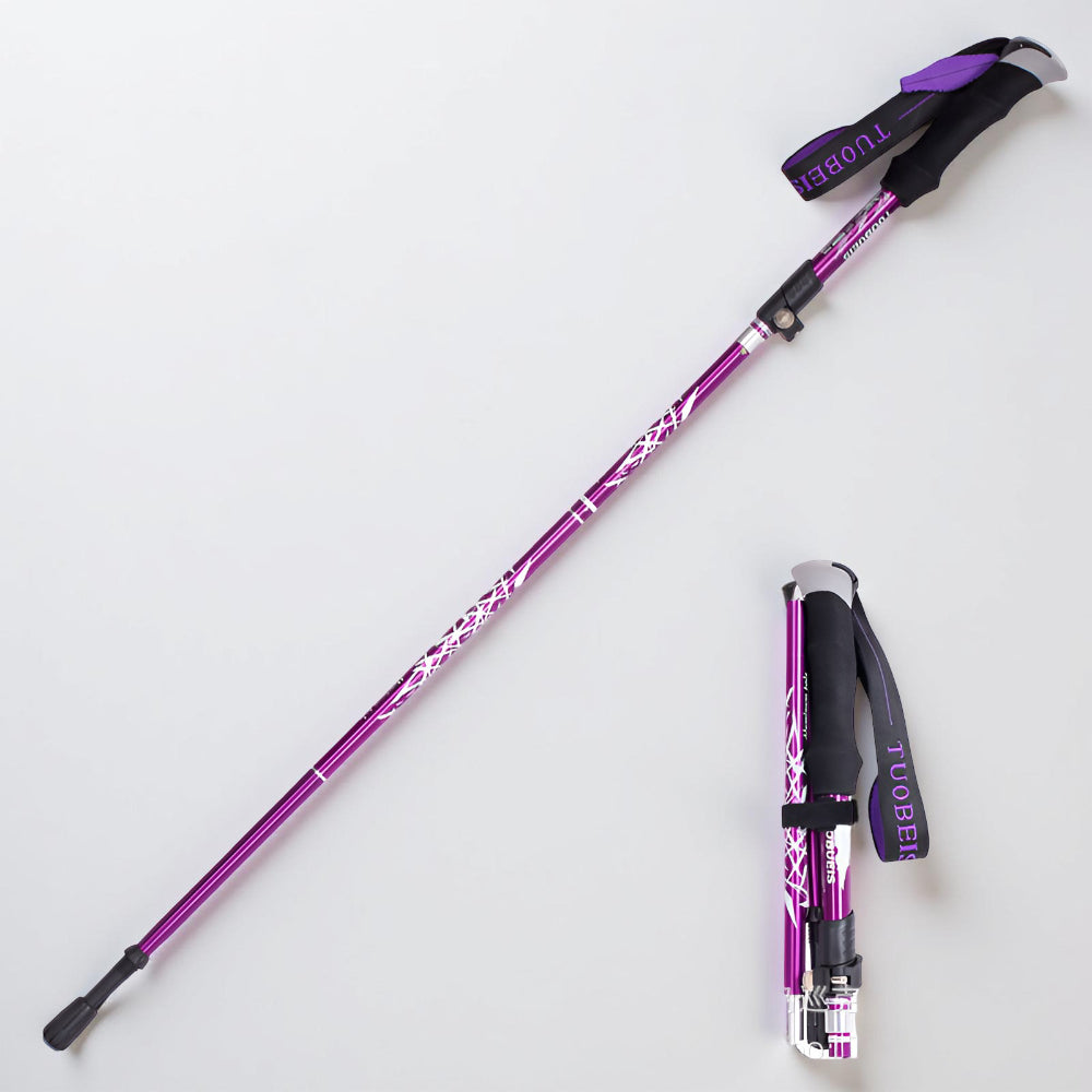 Wandelstokken Telescopisch Opvouwbaar Trekking Outdoor