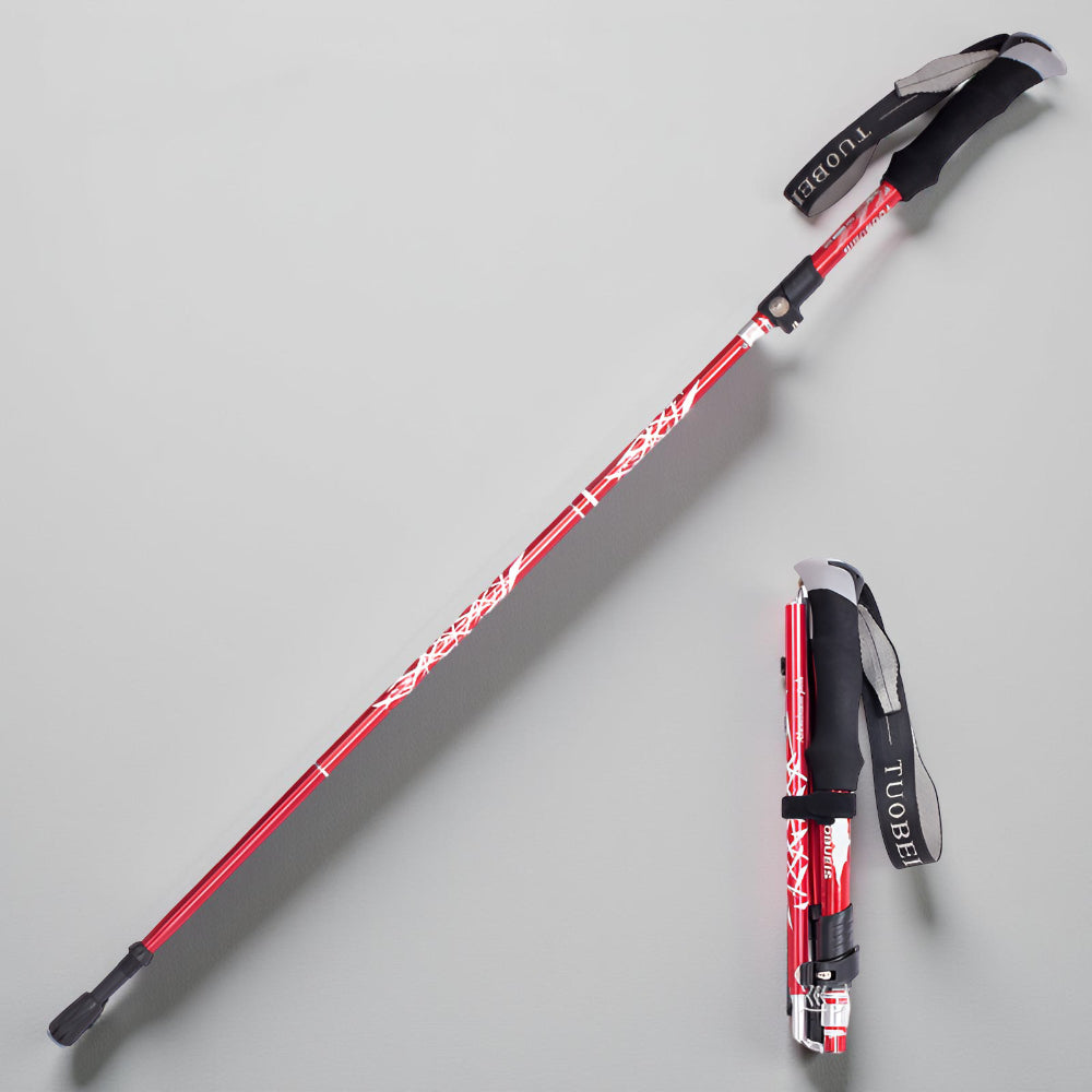 Wandelstokken Telescopisch Opvouwbaar Trekking Outdoor
