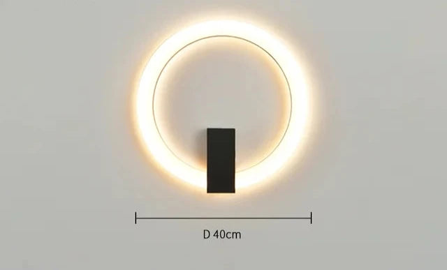 NordicGlow - Lámpara de pared LED minimalista con brazo ajustable