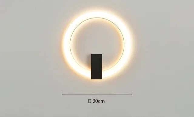 NordicGlow - Lámpara de pared LED minimalista con brazo ajustable