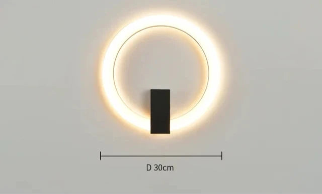NordicGlow - Lámpara de pared LED minimalista con brazo ajustable
