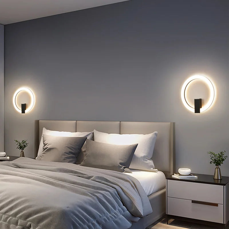 NordicGlow - Lámpara de pared LED minimalista con brazo ajustable