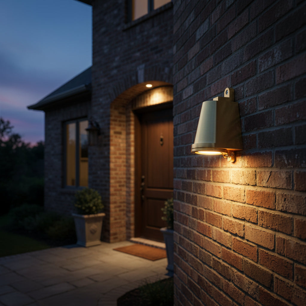 Luz de Parede Exterior LED Iluminação para Jardim e Terraço