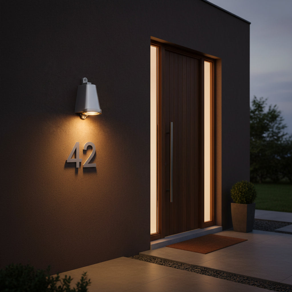 Luz de Parede Exterior LED Iluminação para Jardim e Terraço