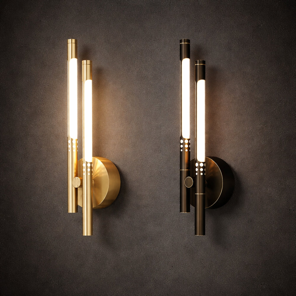 Candeeiro Parede LED Moderno Metal Acrílico