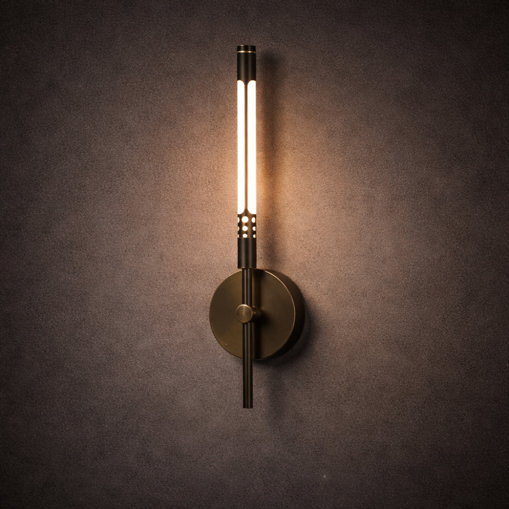 Candeeiro Parede LED Moderno Metal Acrílico