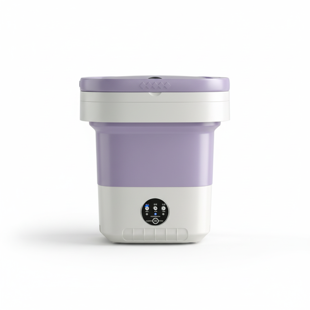 Máquina de Lavar Portátil Dobrável Mini Modelo Viagem Casa