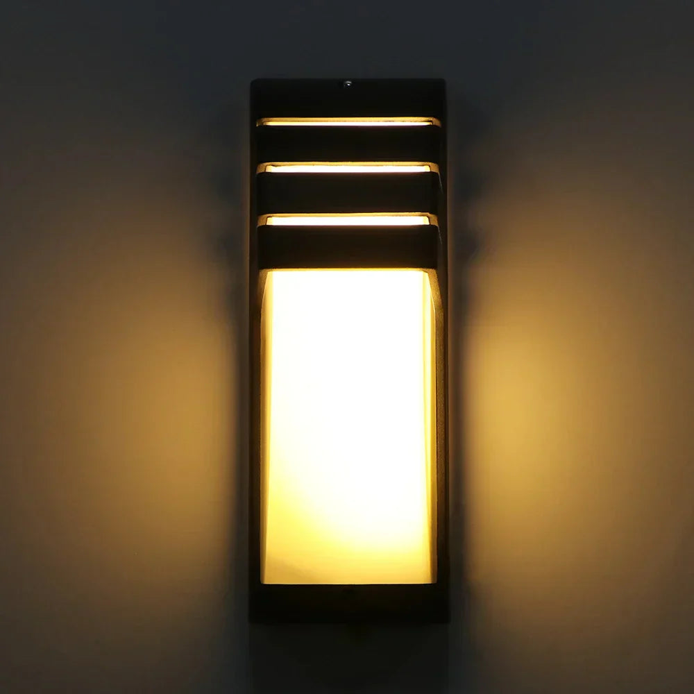 LumiWall - Waterdichte LED Buitenlamp voor Veranda – Weerbestendige Wandlamp