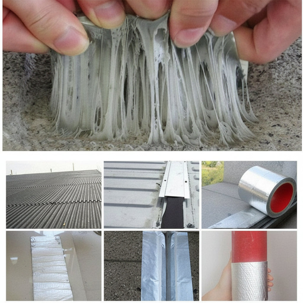 Waterproof Repair Tape Heavy Duty Butyl Rubber for Sealing Leaks 3