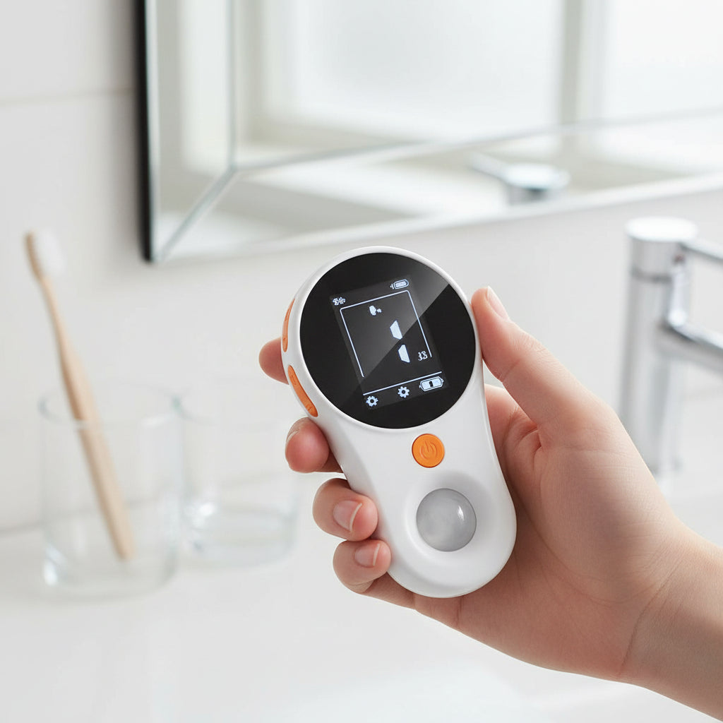 Microscópio Digital Portátil Ampliação 500X Iluminação