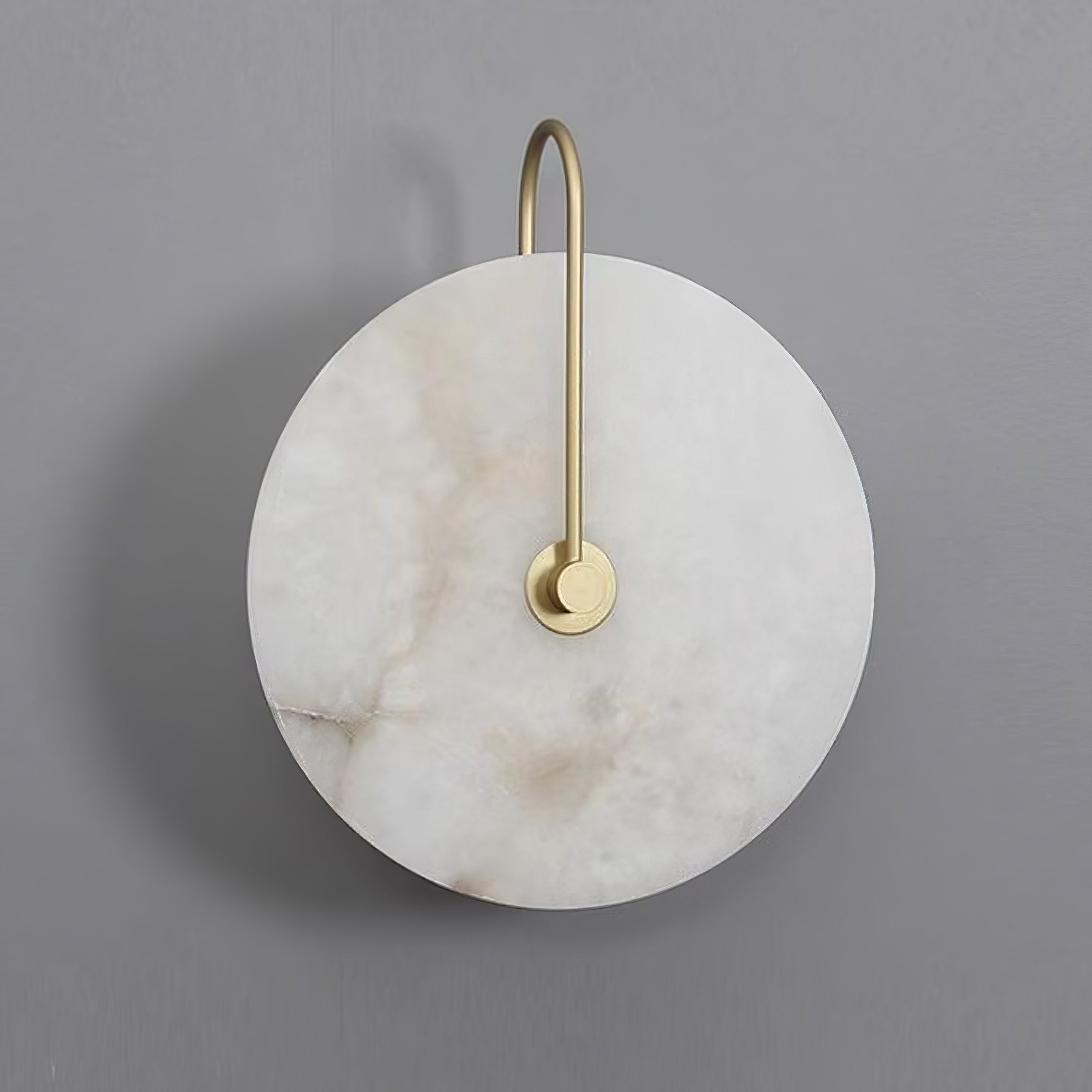 LuxeGlow - Moderne LED Wandlamp van Alabaster voor Tijdloze Elegantie