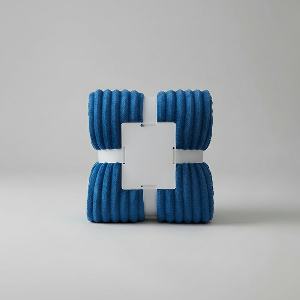 Wide Striped Flannel Fleece Blanket Cozy Warmth and Comfort 9