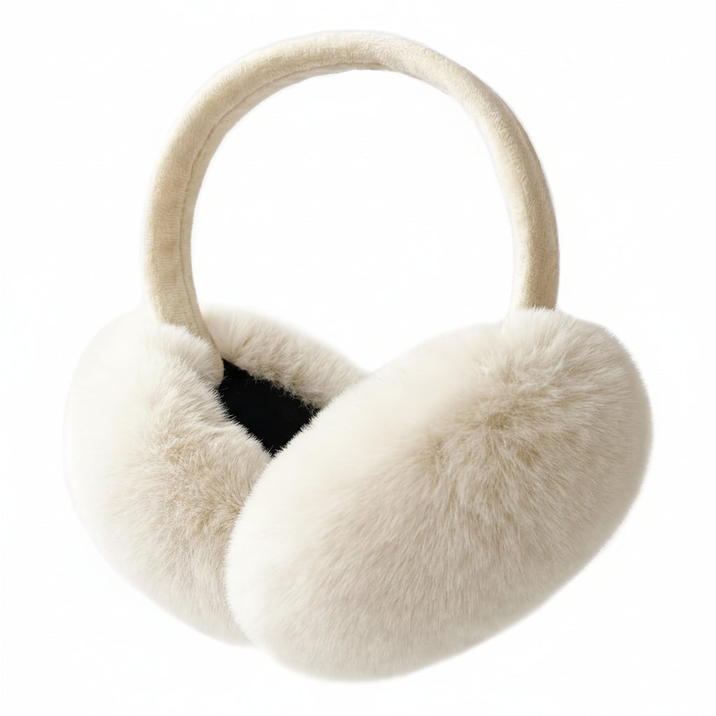 Scaldacuffie Femminili Pelliccia Morbida Pieghevole Accessori Invernali