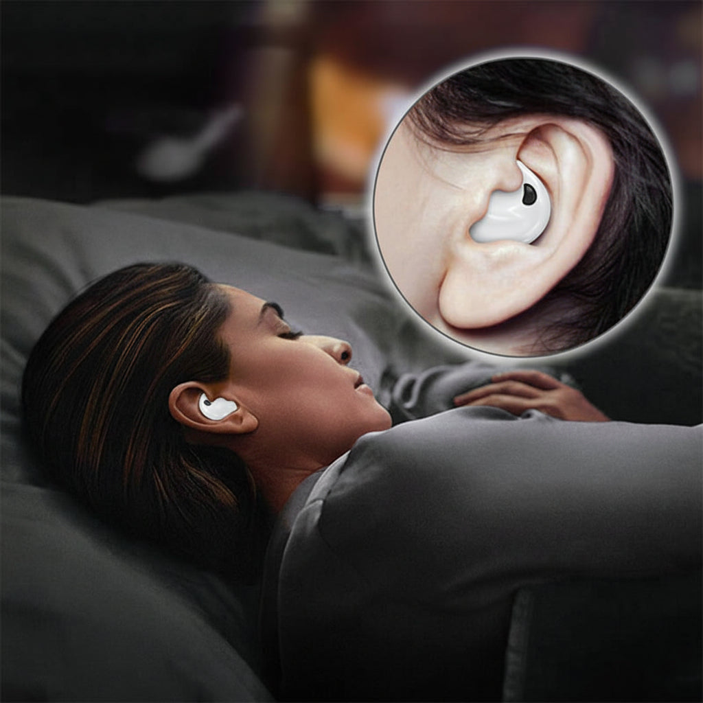 Auriculares sem fios Bluetooth com cancelamento de ruído e longa duração da bateria