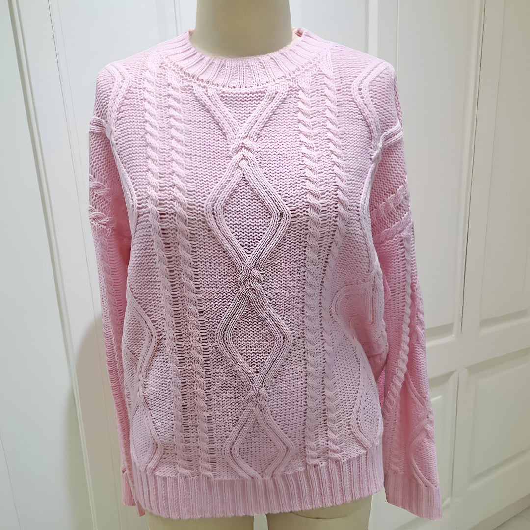 Camisola com Cabo na Moda Corte Largo Confortável Estiloso