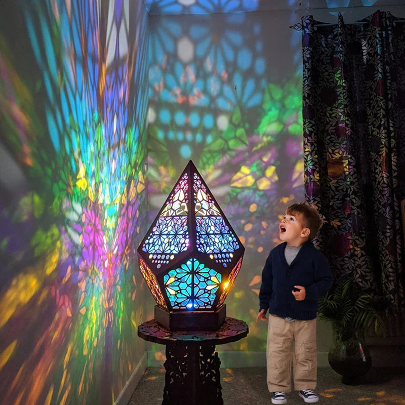 AuroraLicht - Holle Kleurrijke Projectorlamp