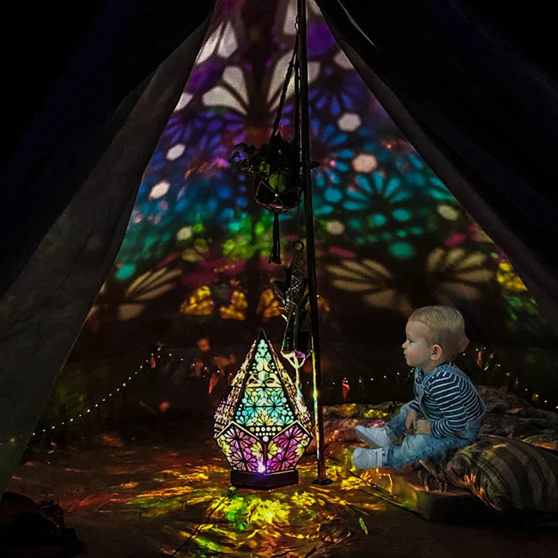 AuroraLicht - Holle Kleurrijke Projectorlamp