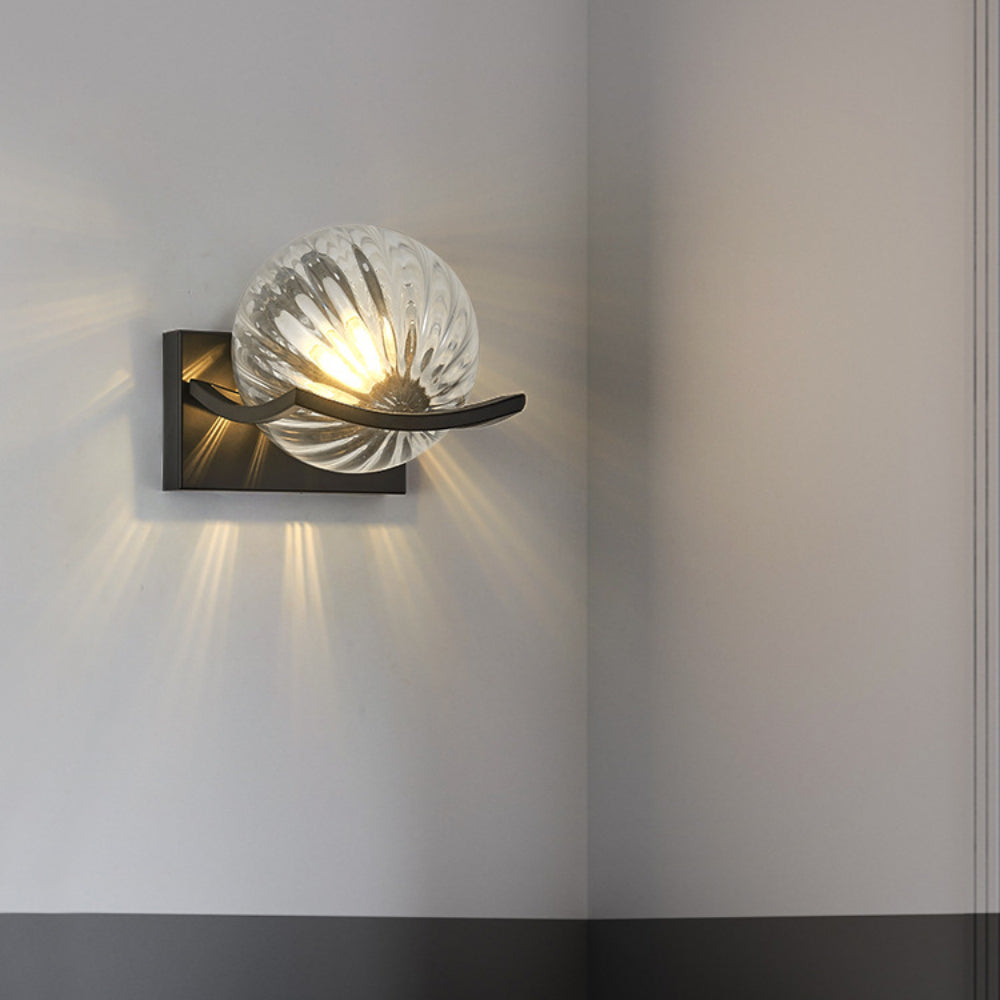 ModernGlow – Lámpara de pared LED moderna de vidrio