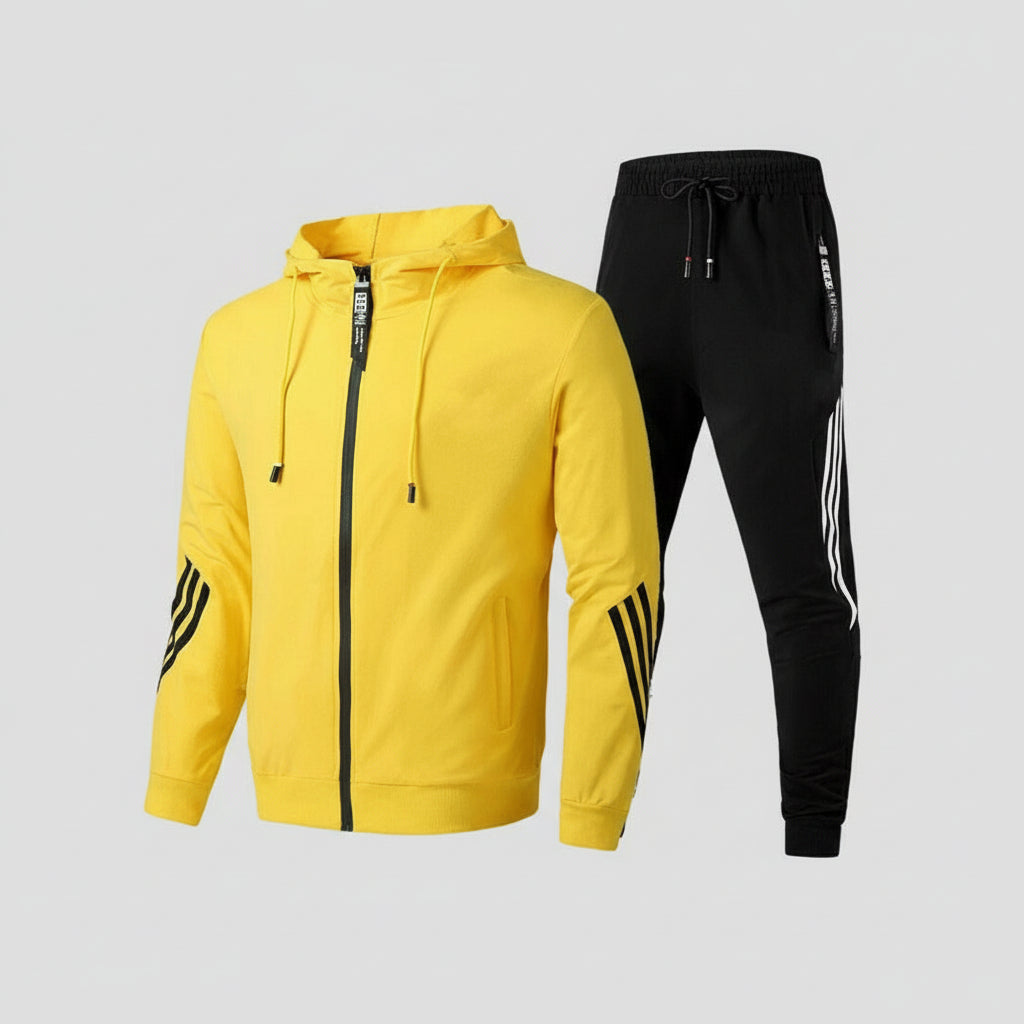 Comfortabel Trainingspak Heren Ademend Sportpak Fitness Ontspanning