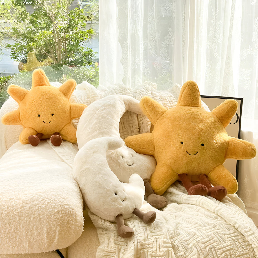 Cuscino Decorativo Sole Luna Cameretta Bambini