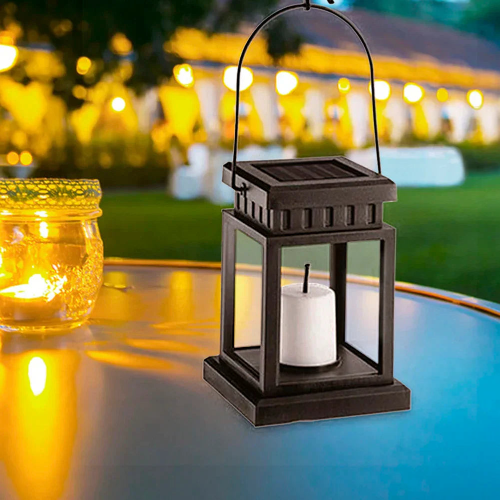 SolarGarden - Solar Energy Candle Lanterns for Garden & Balcony – Weatherproof Decorative LED Lighting