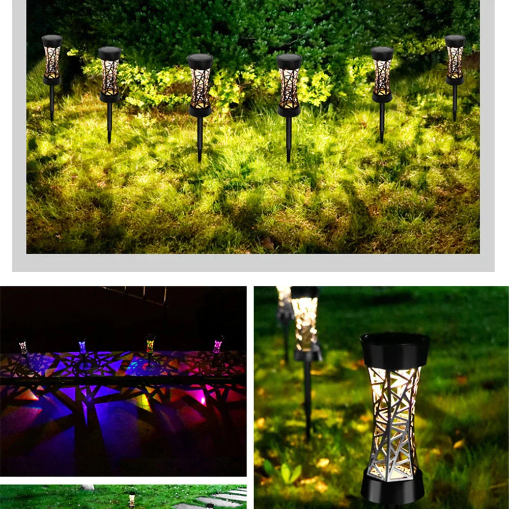 GlowPath – Illuminazione Solare LED Colorata per Percorsi