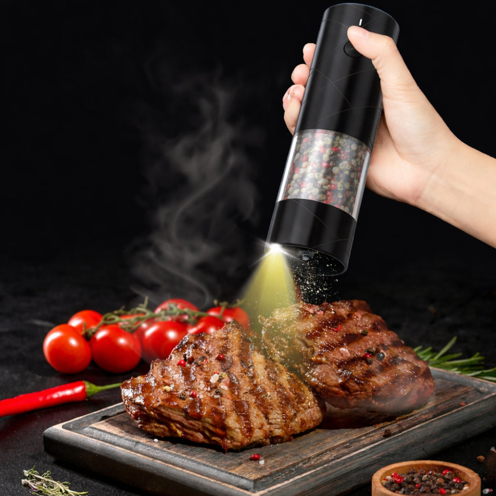 Zout Pepermolen Elektrisch Oplaadbaar Keuken Set