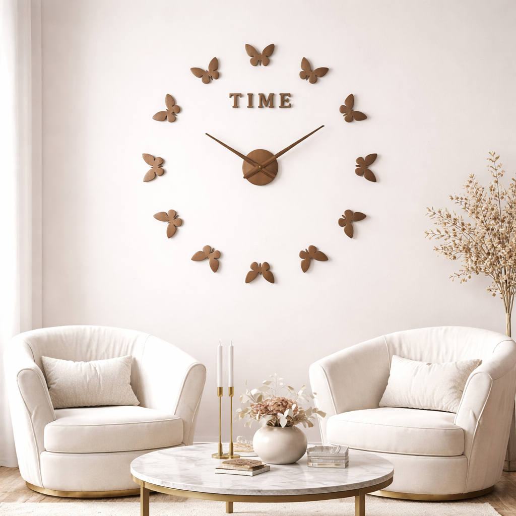 Relógio de Parede Voo de Andorinhas